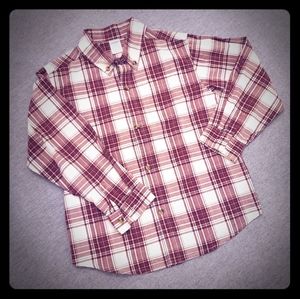 Gymboree plaid button down shirt